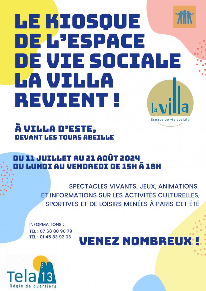 Affiche Kiosque été 2024